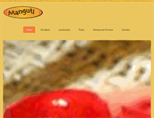 Tablet Screenshot of manguti.com.br